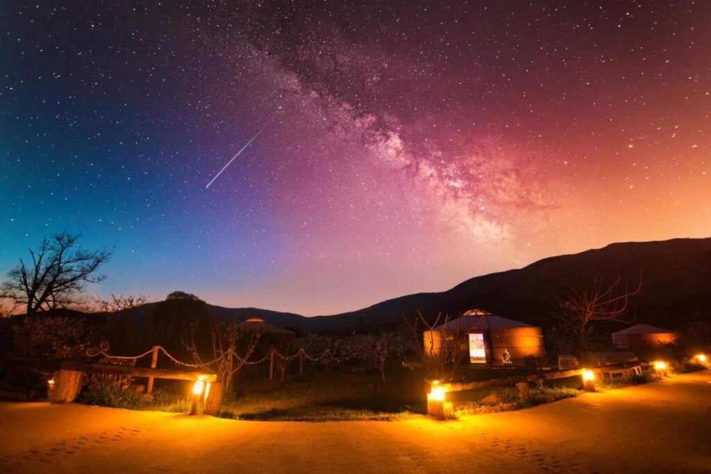 glamping iglu cabaña en el jardin de las delizias