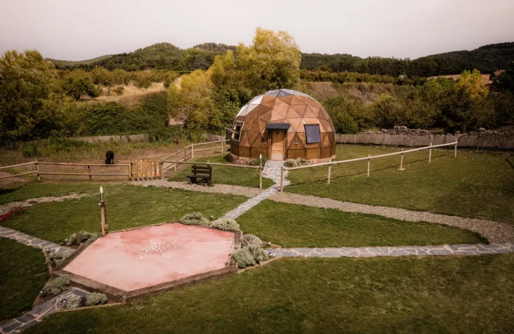 xalet de prades iglus burbuja en girona