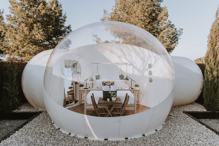 hotel burbuja transparente para reservar en alicante